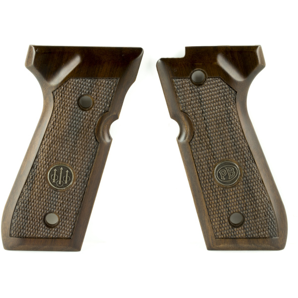 Elevate Your Beretta with Wood Checkered Grips 92 96FS