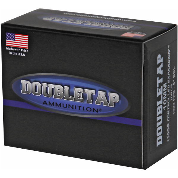 10mm Ammo: 135gr DoubleTap - Home Defense & CCW (20/box) - Image 3