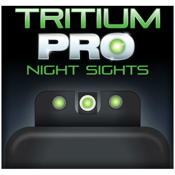 Truglo Tritium Night Sights - Ruger LC9 / 9s / 380 - Green Front/Rear Green