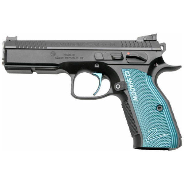 FS 17-SHOT BLK POLYMER FINISHCZ CUSTOM SHADOW 2 SA ACCU 9MM - Image 2