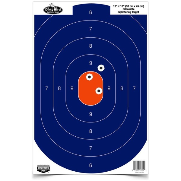 Birchwood Casey Dirty Bird Silhouette Target Pack of 50