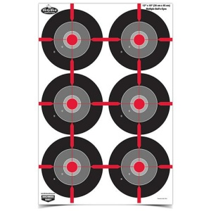 Birchwood Casey Dirty Bird 12x18 Bull's-Eye Targets Pack
