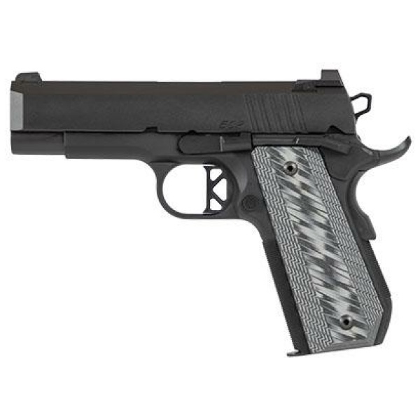 Dan Wesson ECP 9mm Luger 9rd Magazine 4" Barrel Black G10 Grip