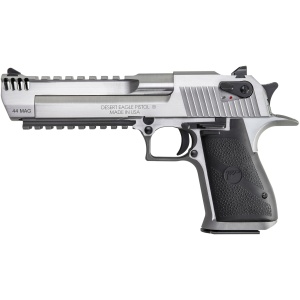 DESERT EAGLE .44 MAG MARK XIX 6" SS INTEGRAL MUZZLE BRAKE BLK APPT