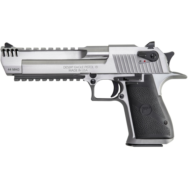 DESERT EAGLE .44 MAG MARK XIX 6" SS INTEGRAL MUZZLE BRAKE BLK APPT