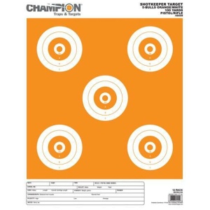 Champion Shotkeeper Targets 12-Pack for High Visibility Practice