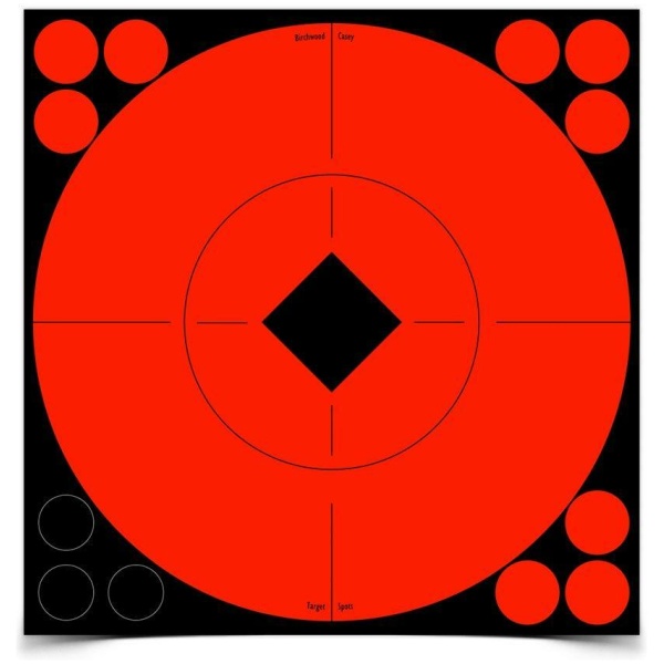 Birchwood Casey 8" Adhesive Target Spots for Precision Shooting