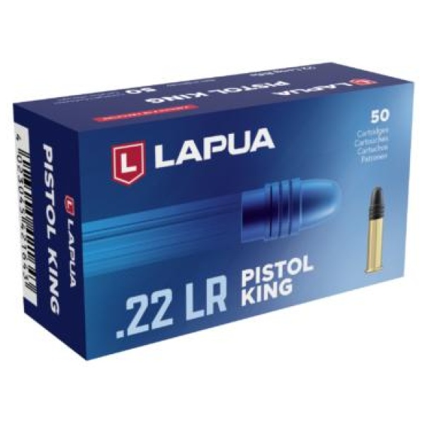 Lapua Pistol King .22LR Ammo - 40 Rounds | Accuracy
