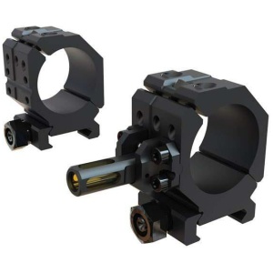 Wheeler 2-Piece Picatinny Rail Scope Rings 1" Low Stability