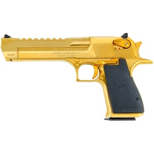 Desert Eagle .50AE Mark XIX 6" BBL Titanium Gold