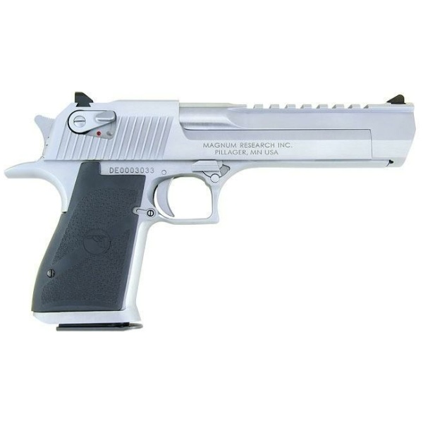 Magnum Research Desert Eagle Mark XIX Handgun .50 AE 7/rd 6" Barrel Brushed Chrome