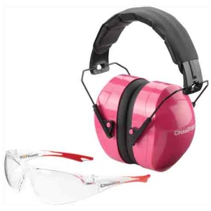 PINK!CHAMPION Eyes and Ears Combo for Ultimate Protection
