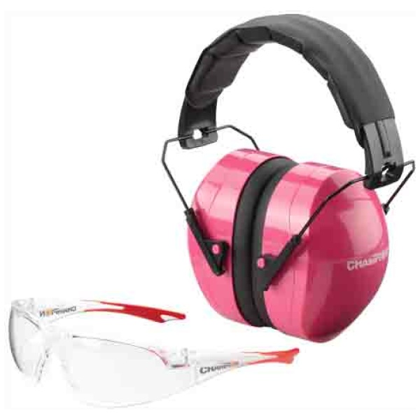 PINK!CHAMPION Eyes and Ears Combo for Ultimate Protection
