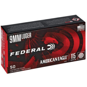 American Eagle 9mm Centerfire Ammo for Silent Precision