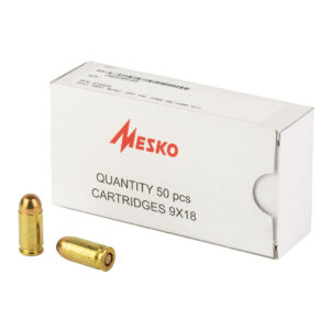 Century Arms 9MM Makarov 95 Grain FMJ Brass Case 50 Rounds