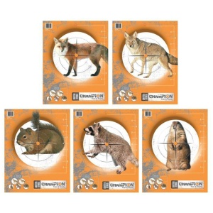 Champion Critter Series Targets Pack of 10 for Precision Shooting