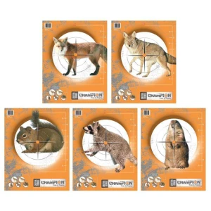 Champion Critter Series Targets Pack of 10 for Precision Shooting