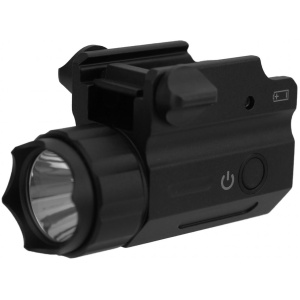 Pistol Flashlight - 360 Lumens, T6 Aluminum - 12/box