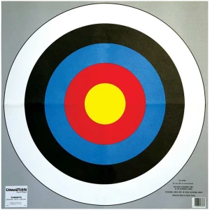 Champion 24" Bullseye Targets for Precision Shooting Practice