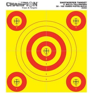 Champion Shotkeeper Targets - 12 Pack for High Accuracy Shooting