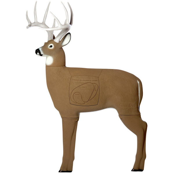 GlenDel Buck Size 3D Crossbow Target for Precision Practice