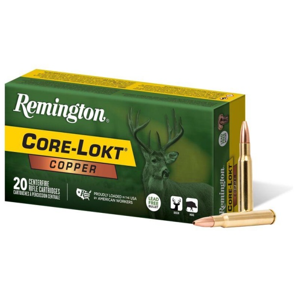 Remington .308 Winchester 150 Grain Core-Lokt Copper Rifle Ammunition - 20 Rounds
