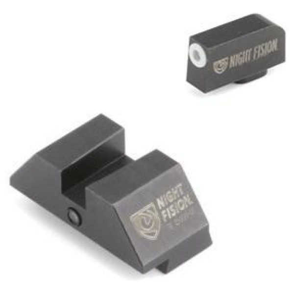 Night Fision Accur8 Night Sights for Glock 17-39 Perfect Dot