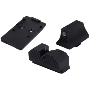 XS Sights Glock MOS Optic Mount Bundle for Glock RMR Tritium Black