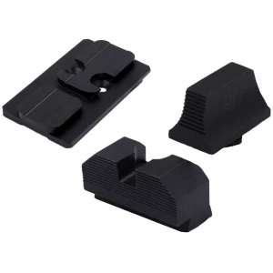 XS Sights Glock MOS Optic Mount Bundle for Glock ACRO Non Tritium Black