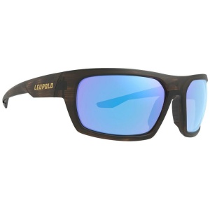 Leupold Packout Shooting Glasses with Blue Mirror Lenses