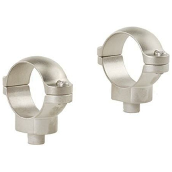 Leupold 2-Piece Quick Release Scope Rings 1" Medium Silver