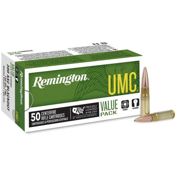 UMC 300 AAC Blackout Ammo - 50 Rounds - Great Value