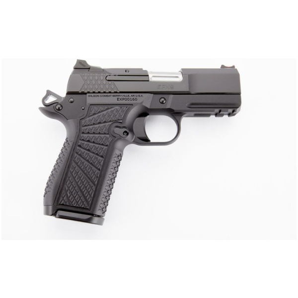 Wilson Combat SFX9 Double-Stack Handgun 15rd Sub-Compact 9mm Luger 15rd Magazines (2) 3.25" Barrel Black Lightrail Frame