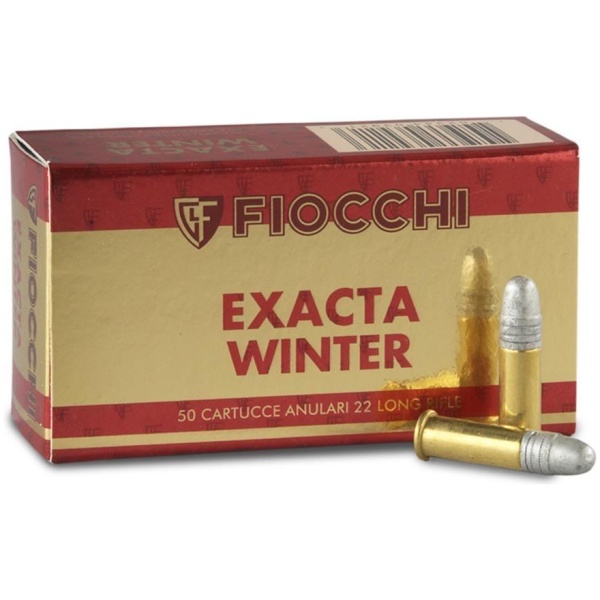 Fiocchi Exacta .22 LR Ammo - Olympic Gold 50/box