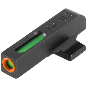 Truglo TFX Pro Tritium/Fiber-Optic Day/Night Sights Fit Beretta PX4 Storm (Excluding Compact) (Front Sight Only) - Orange Outline Front