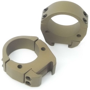 Talley Modern Sporting Scope Rings 34mm High Burnt Bronze