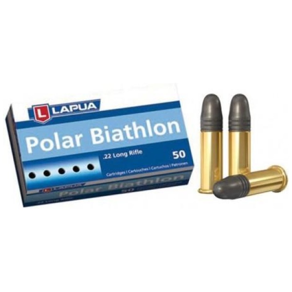 Lapua .22LR 40gr Biathlon Ammo | 50/Box