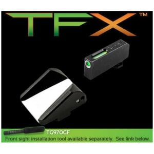 Truglo TFX XTREME Handgun Sights for Glock Precision Shooting
