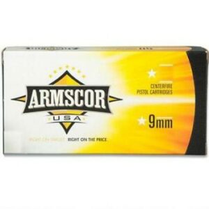 ARMSCOR USA 9mm Luger Ammunition for Tactical Firearms