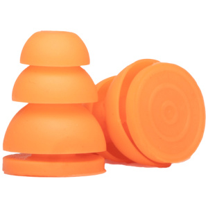Small OrangePro Ears Audiomorphic Plugs for Shooting Safety