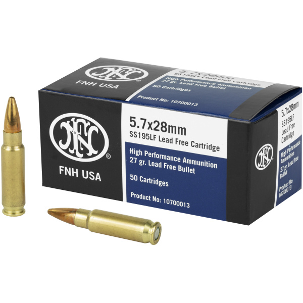 FN 5.7x28mm 27gr JHP 50/Box - FN America
