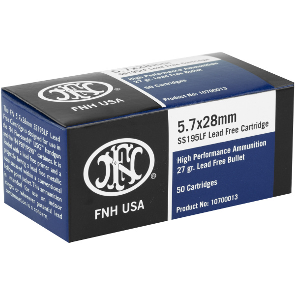 FN 5.7x28mm 27gr JHP 50/Box - FN America - Image 2