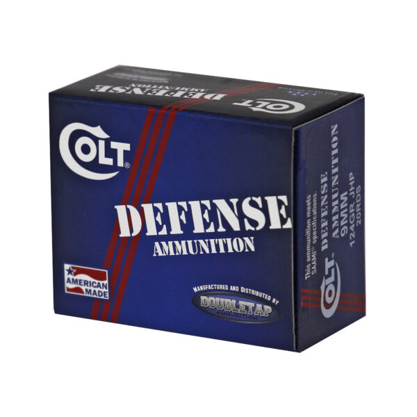 DoubleTap 9MM 124Gr Jacketed Hollow Point Ammo 20 Round Box - Image 3