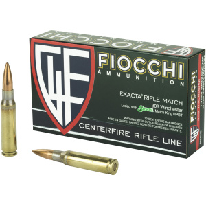 Fiocchi 308 Winchester 175gr Match 20/Box - Hyperformance