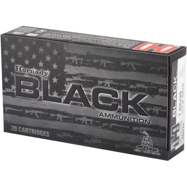 Hornady BLACK 7.62x39 Ammo - 20 Rounds - Versatile Performance - Image 3