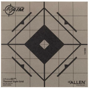 Allen EZ Aim 6" Adhesive Thermal Target for Precision Shooting