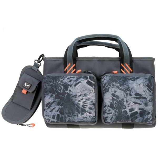 G-Outdoors GPS-1409PCPMB Double Pistol Range Bag in Gray