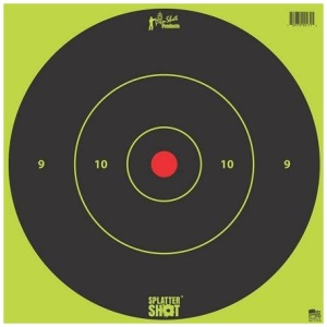 Pro-Shot Splatter Shot 12 Bullseye Target Pack Green
