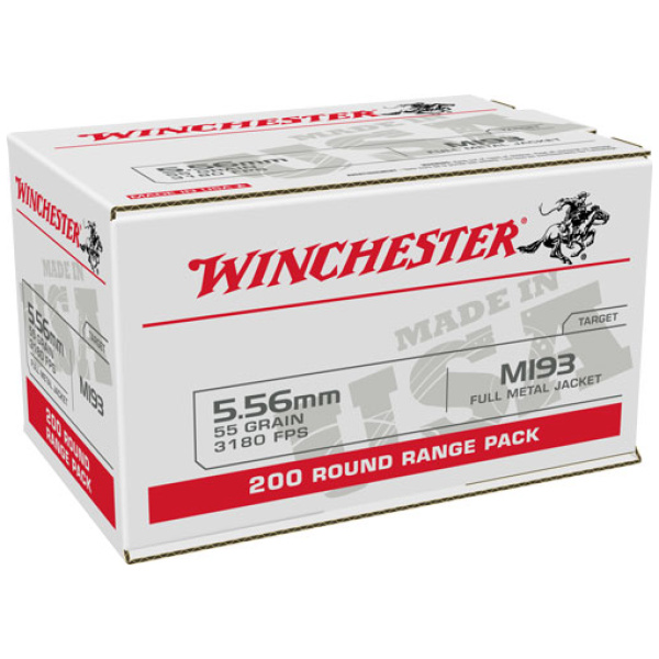 Winchester 5.56x45mm 55gr Ammunition - 800 Box