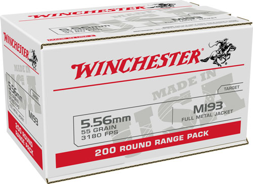 Winchester 5.56x45mm 55gr Ammunition - 800 Box